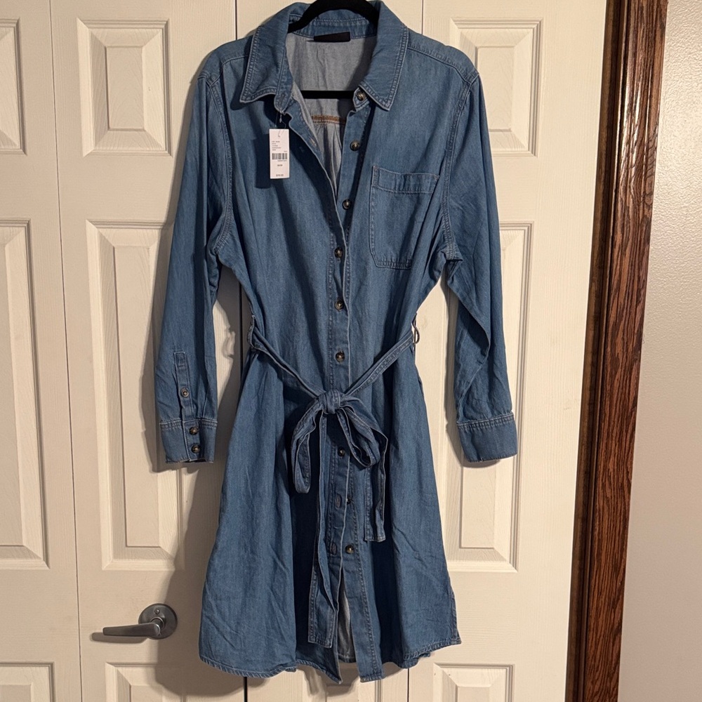 Lane Bryant Light Blue Denim Top - Size 18/20